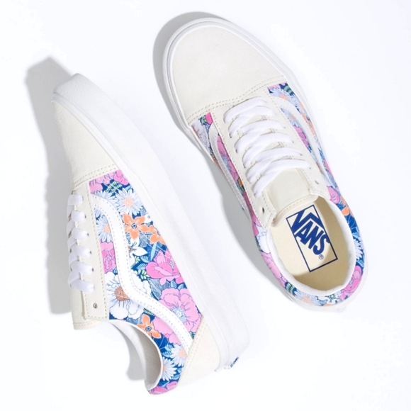 Vans Old Skool 🌼🌸Retro Floral 🌸🌼 *NIB* - Picture 3 of 9